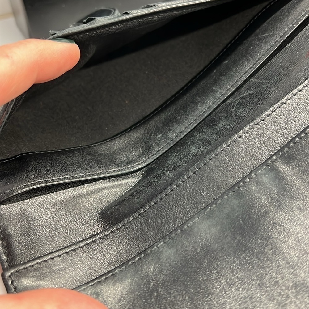 Chanel Black Quilted Lambskin Leather Clutch Long Portef Rab Gous Wallet in Box - Picture 9 of 16